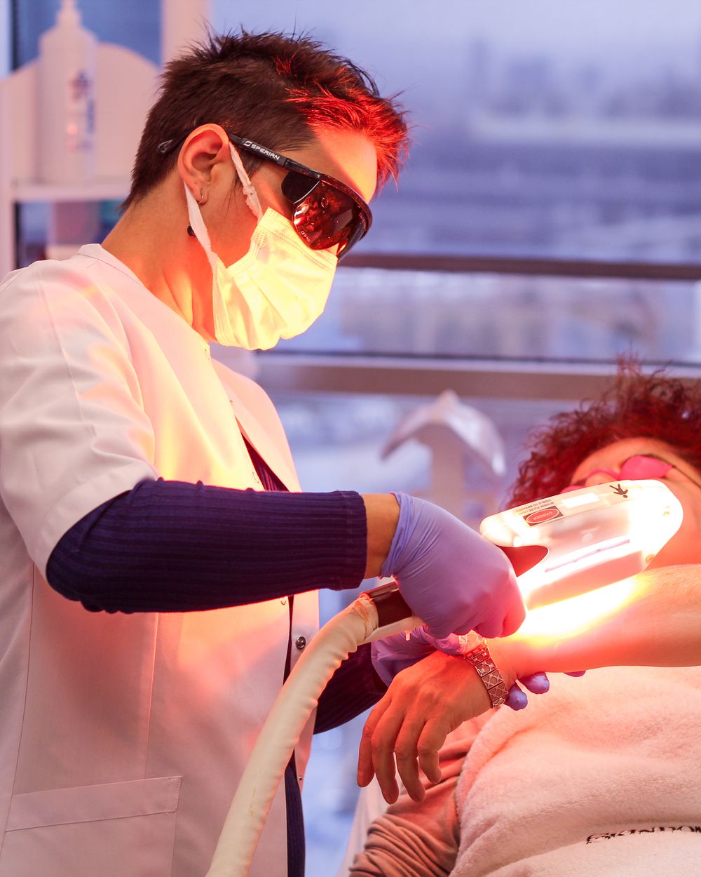 Épilation laser visage